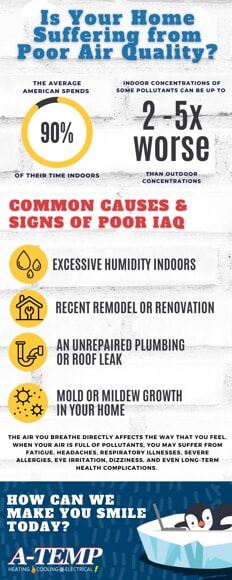 Is Youre Home Suffering from Poor Air Quality? Infographic