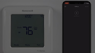 Basic Thermostat Set Up  Honeywell T-6 Programmable